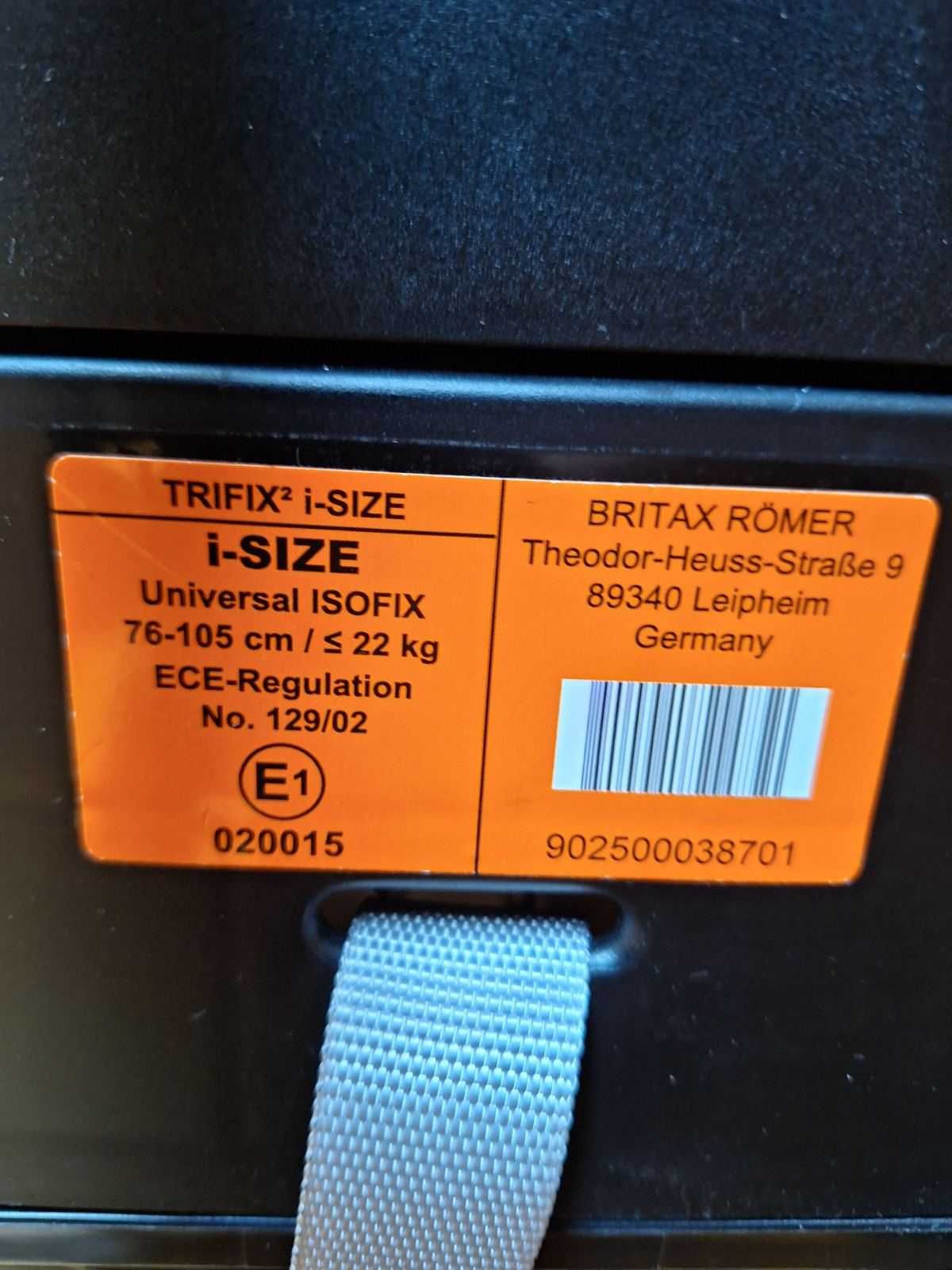 Столче за кола Britax Römer Trifix2 i-Size Made in Germany