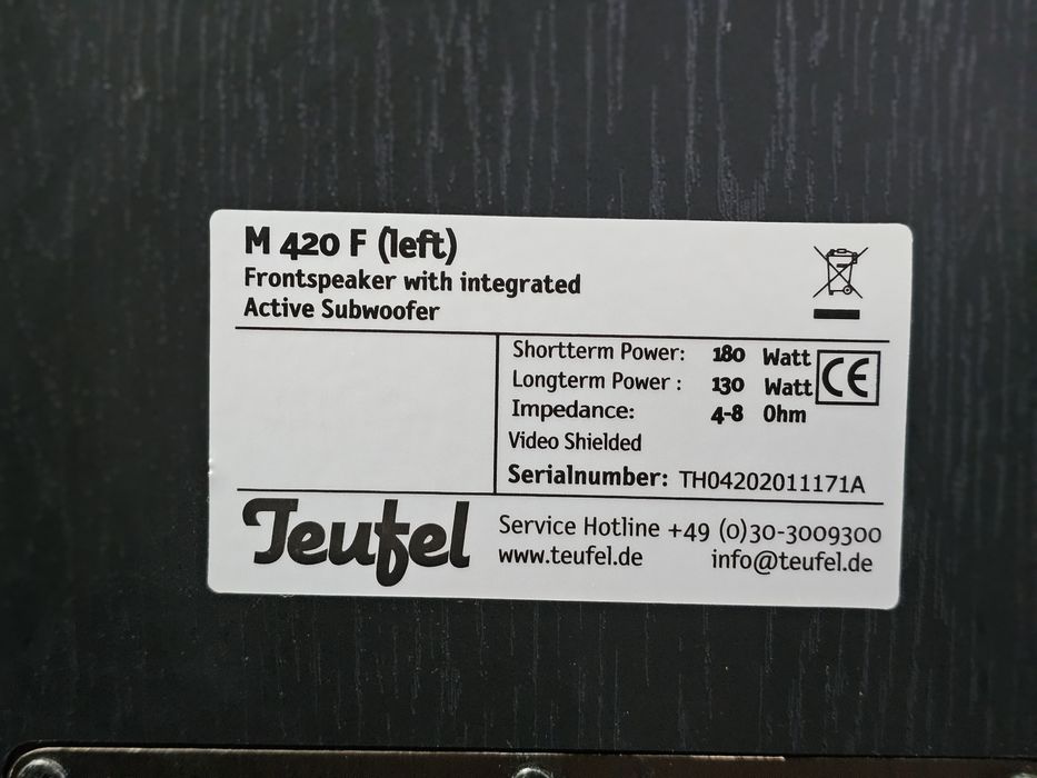 Boxe de podea active  Teufel M 420 F