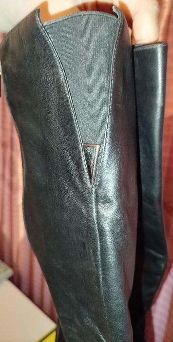 Сапоги кожаные 39 размер