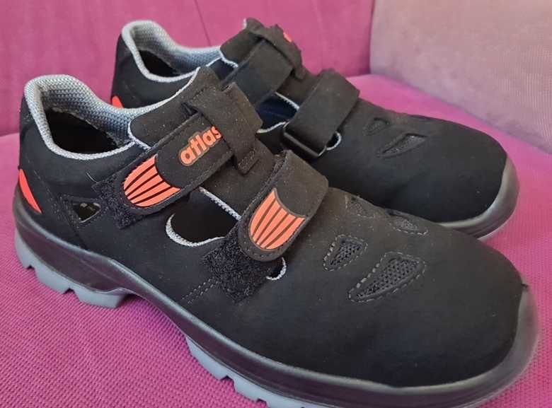 Pantofi de vara tip sanda ATLAS SL 36 Red S1 ESD gen UVEX marimea 40