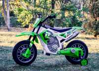 Motocicleta electrica pentru copii Kinderauto BJH022 2x 35W 12V Verde