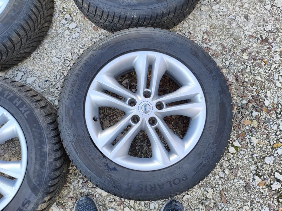 Джанти със зимни гуми  Nissan Qashqai