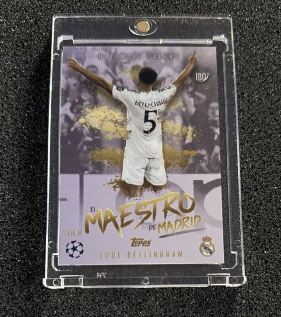 Match Attax 24/25 El Maestro Jude Bellingham Ultimate Talent ultra r