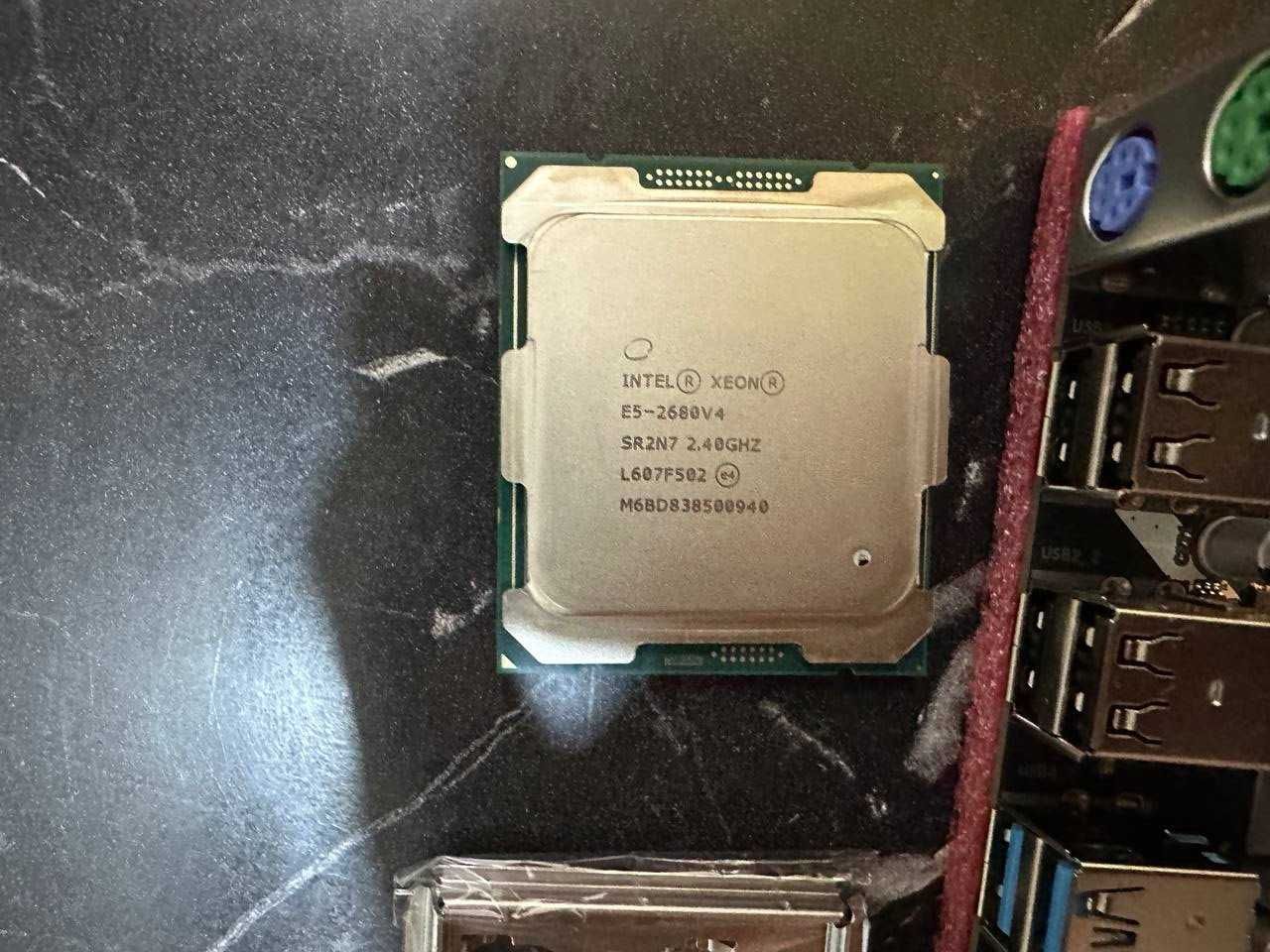 Мощный  комплект X99 + 2680v4 + 32gb ddr4