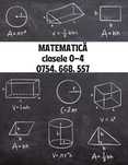 Meditații Matematică- clasele 0-4