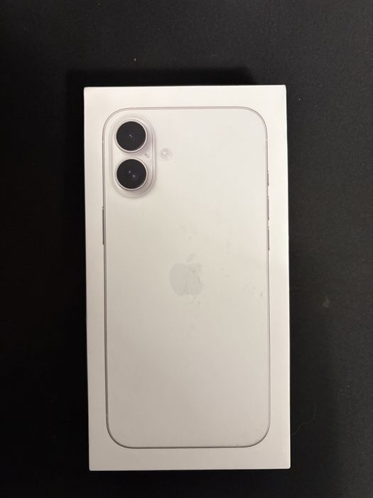 iPhone 16 Plus, White, 128gb Neverlocked nou.