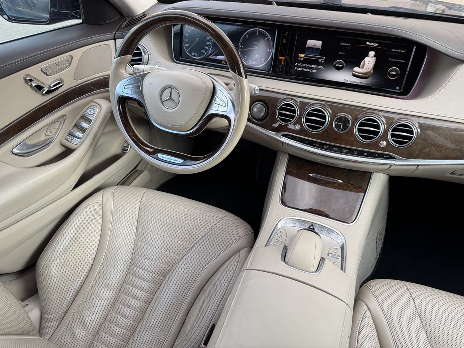 Mercedes S350 Diesel 2016 4Matic/5 Butoane/Interior crem/Masaj/Racire