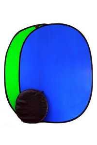 Хромакей зеленый-синий фон