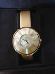 SO&CO New York Women's Quartz SoHo Mother of Pearl Leather Strap