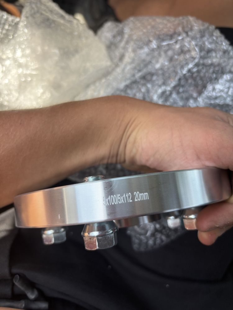 Преходни фланци от 5x100 за към 5x112