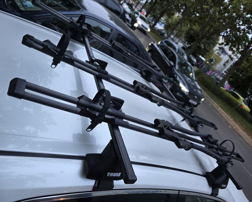 Set bare thule si suport bicicleta Thule Toyota Camry