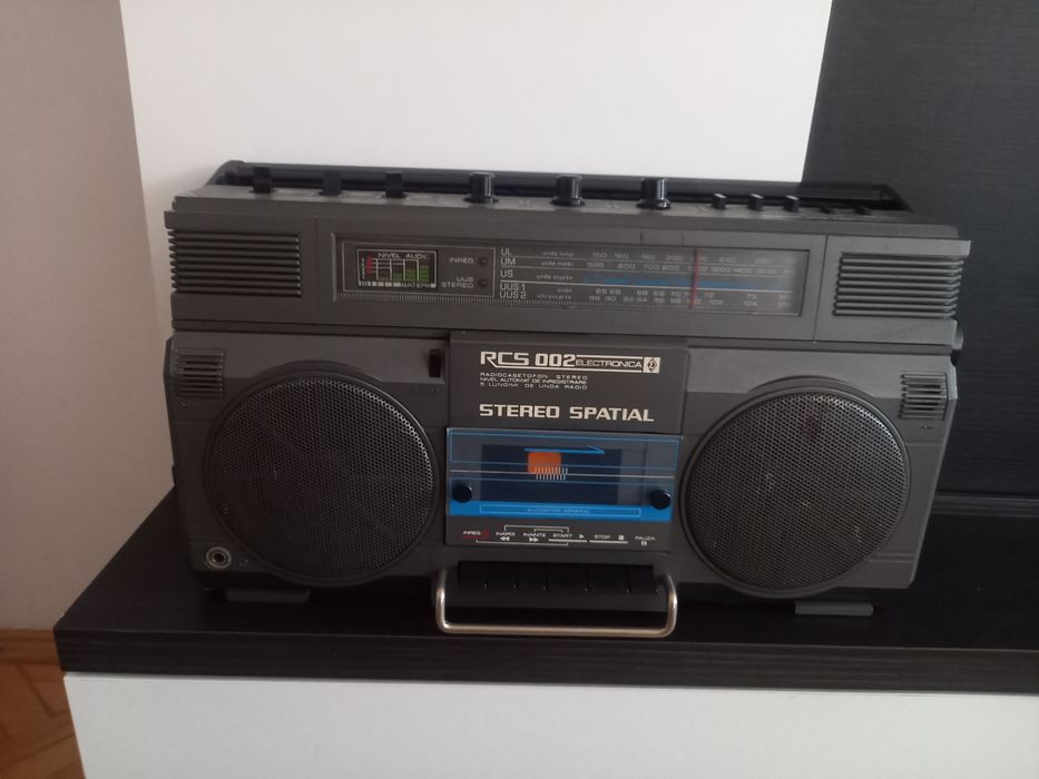 Radiocasetofon romanesc Stereo Spatial