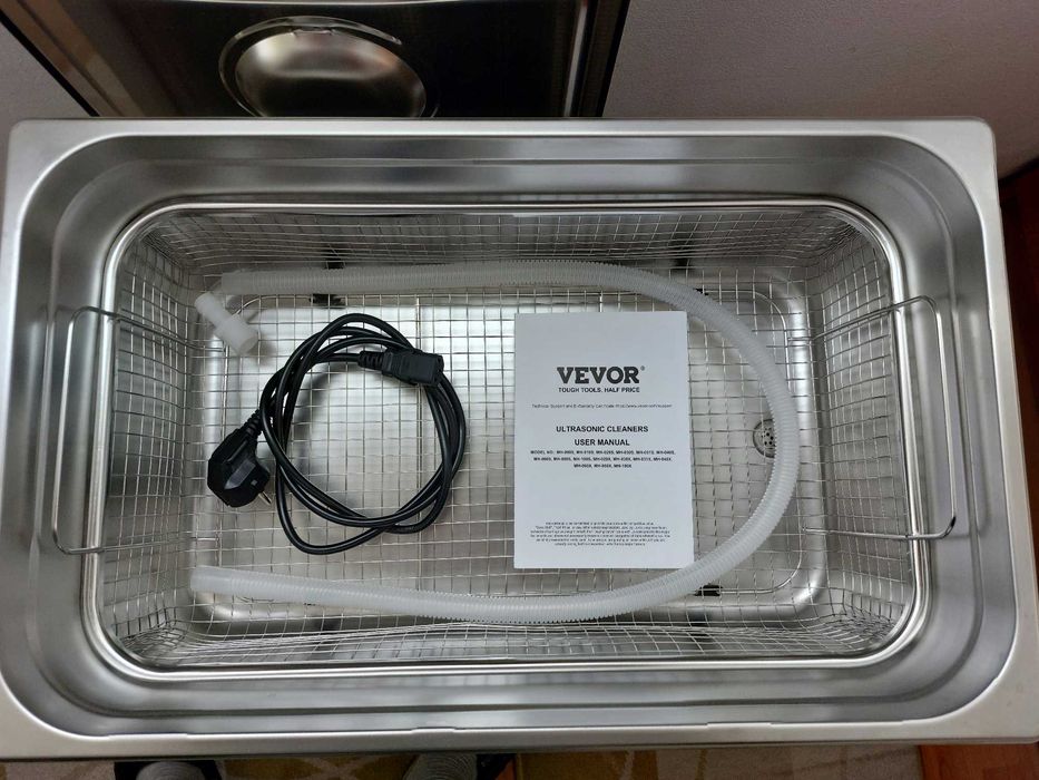 Vand aparat de curatare cu ultrasunete Vevor 30L