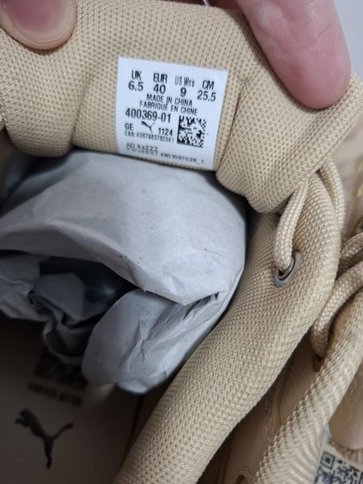 Adidași noi, originali Puma Karmen X-tra, mărimea 40; înalți (factura)