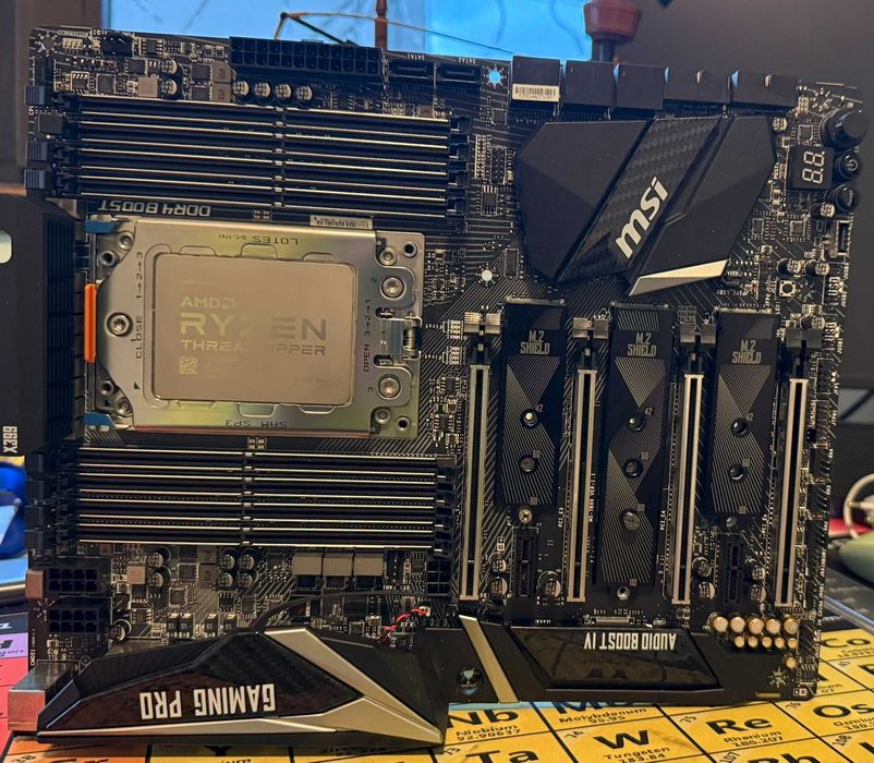 MSI X399 + Threadripper 1920X – Combo Workstation High-End