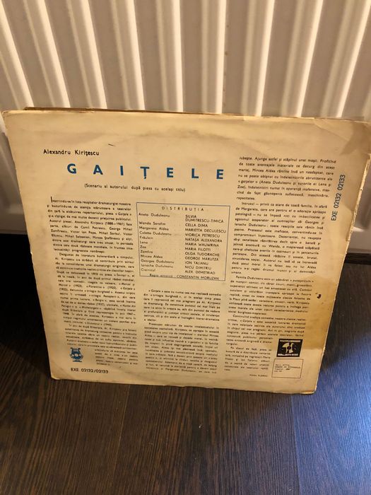 Disc muzica romanțe de colecție