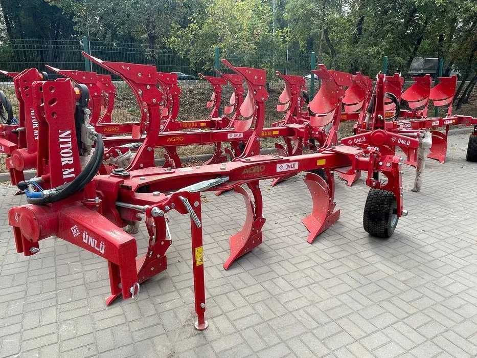 3х Корпусный Оборотный Плуг. UNLU Турция. Аналог LEMKEN