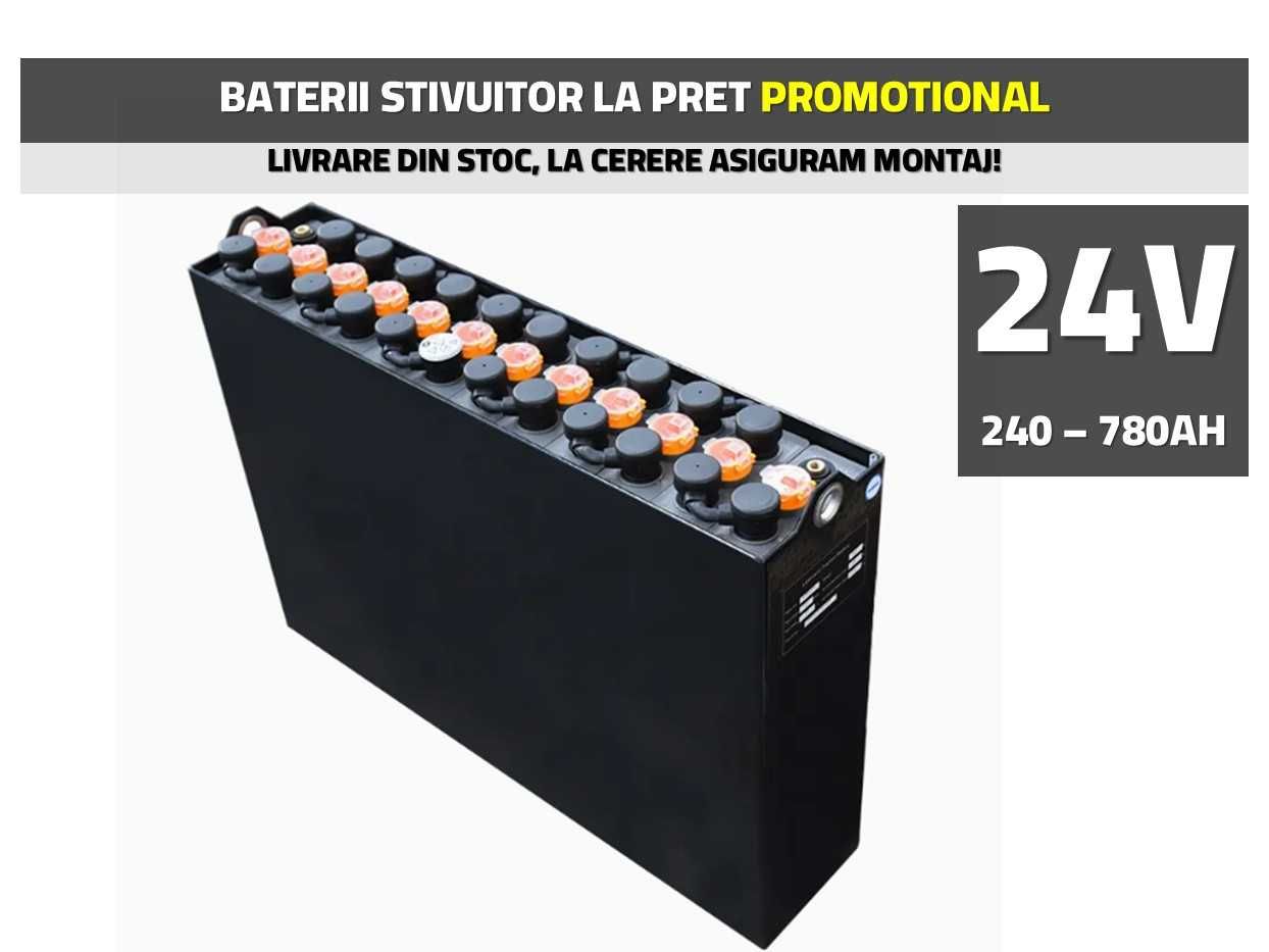 Baterii - acumulatori stivuitoare - Cel mai bun pret din Romania!