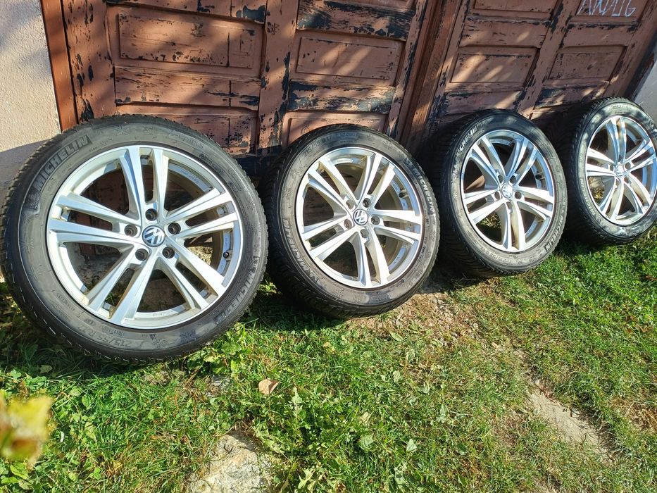 Jante aliaj 17"orig.Vw/Audi/Skoda/Seat anv.Iarna 215/55/17
