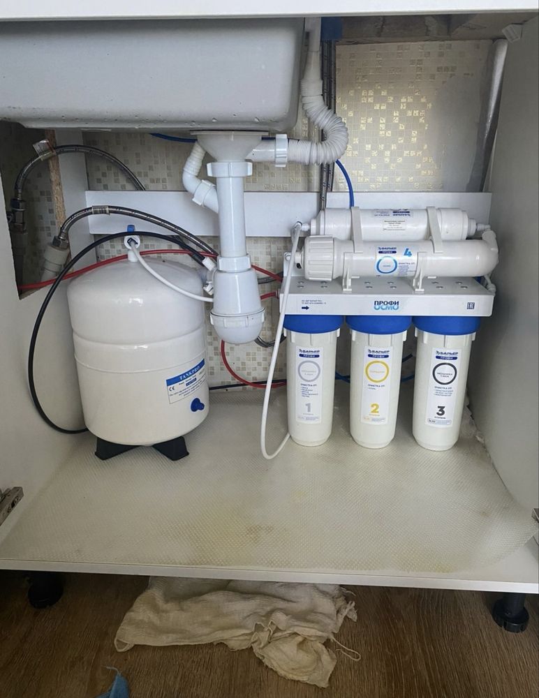 Фильтры для воды, система обратного осмоса