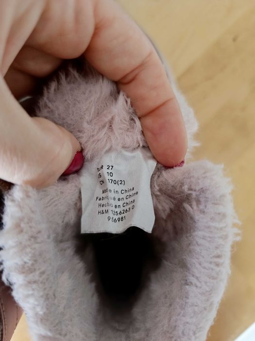 Водоустойчиви детски боти H&M, номер 27