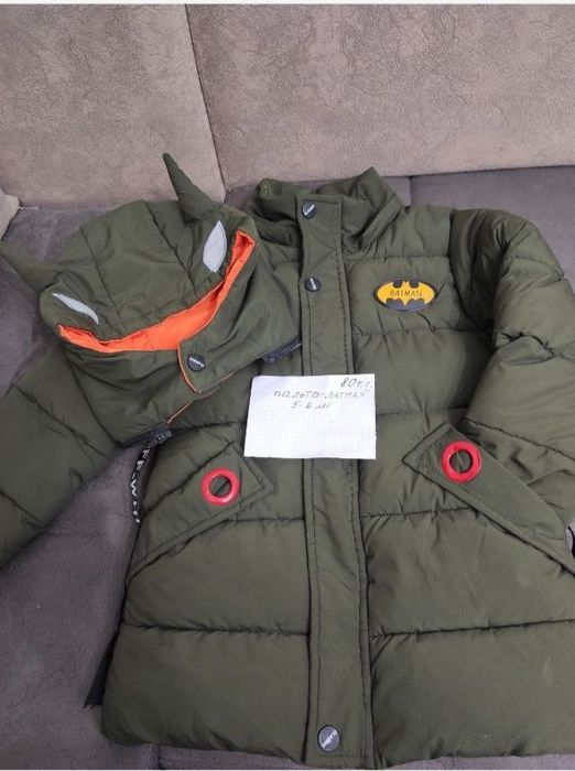 Детское польто 5-6 лет