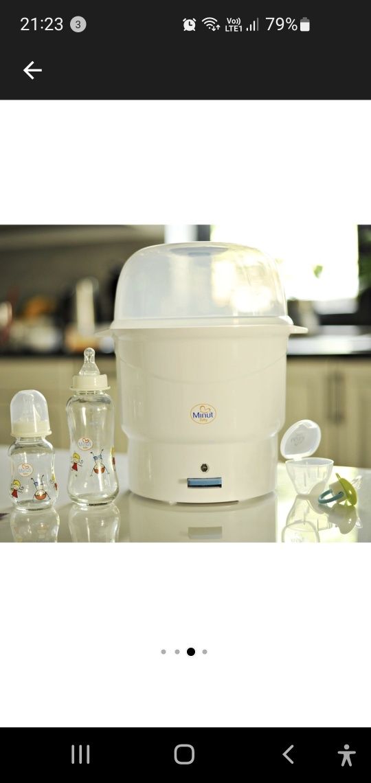 Sterilizator minut baby electric