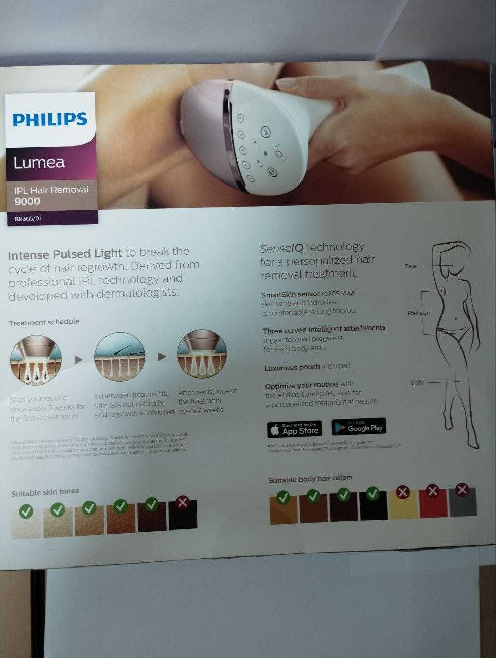 Philips lumea seria 9000/FinxAmanet&Exchange cod:48585