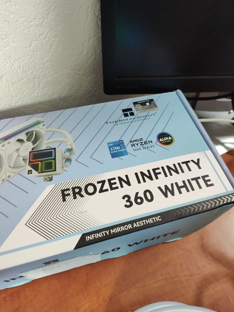 Okazie! Cooler cpu argb Thermalright Frozen Infinity 360 white nou box
