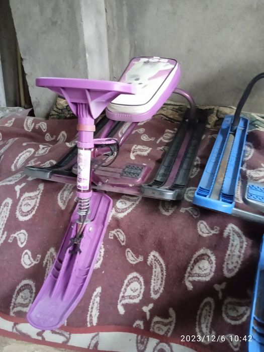 Nika kids СНЕГОКАТ розовый в отличном состоянии.