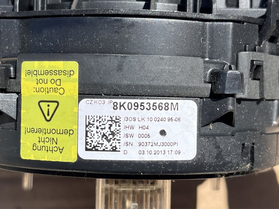 Spira volan / SZL / Spirala ACC / Lane Assist Audi A4 B8 A6 C7 Q5 8R