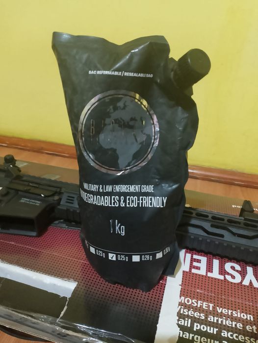 Armă airsoft 0.9 juli, ASG (ActionSportGames)