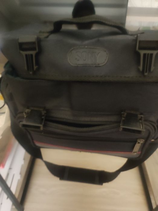 Видиокамера с сумкой soni