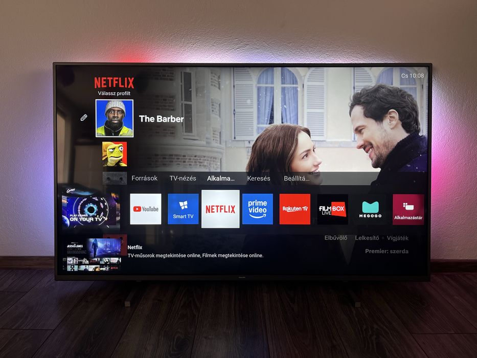 Philips Ambilight TV 139 cm, Smart, 4K Ultra HD, LED,
