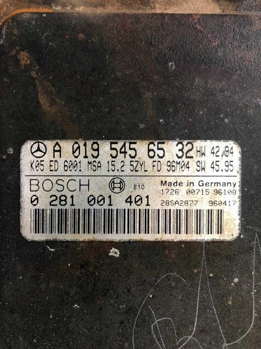 Calculator motor Mercedes Sprinter 2.9TD 0281001401