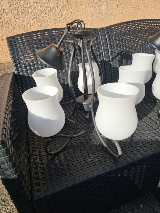 Candelabru set lustre compus din 3 piese