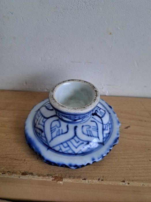 Sfesnic și scrumieră 
vintange L'ELEPHANT
BLEU anii 1980s