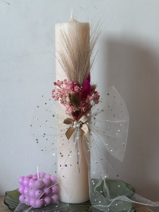 Lumanare pentru botez/nunta