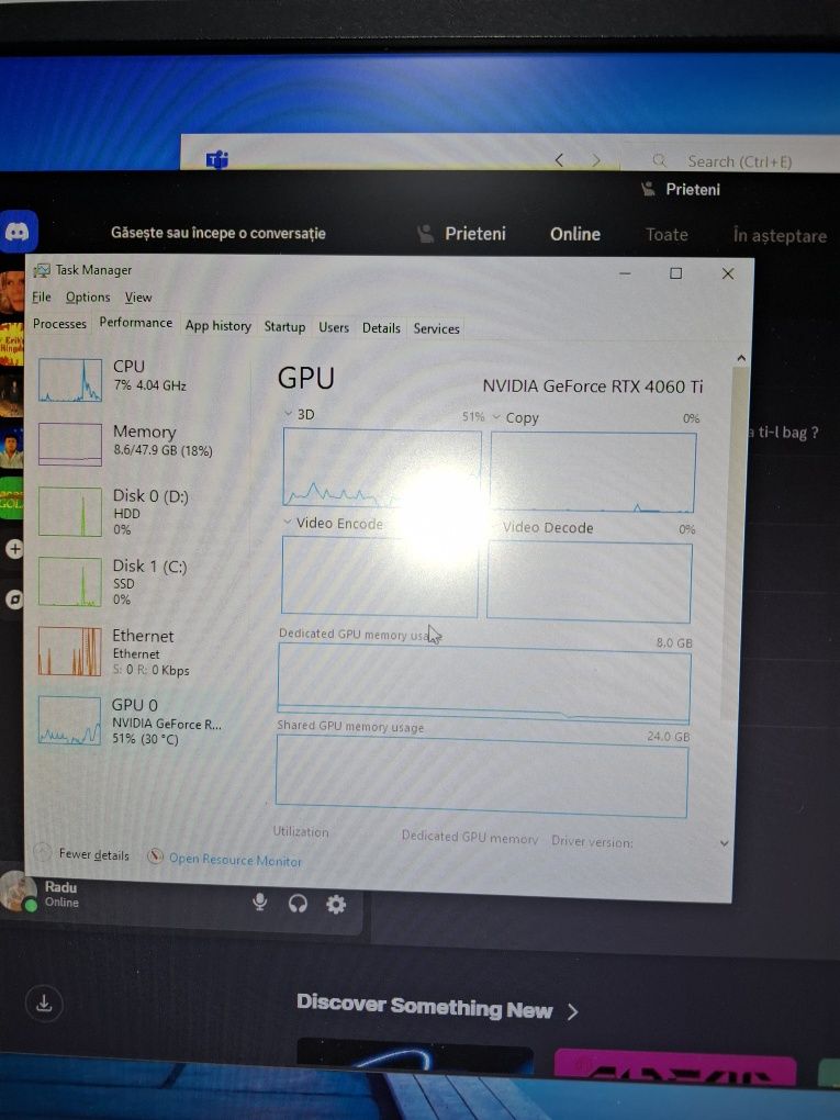 Pc Gaming ryzen 5 3600x/RTX 4060TI/32GB