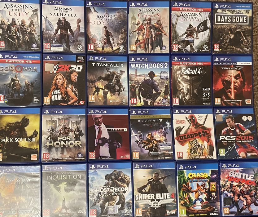 Ps4 Colecție FIFA PS4 Sigilate  parțial și verificate perfecte!