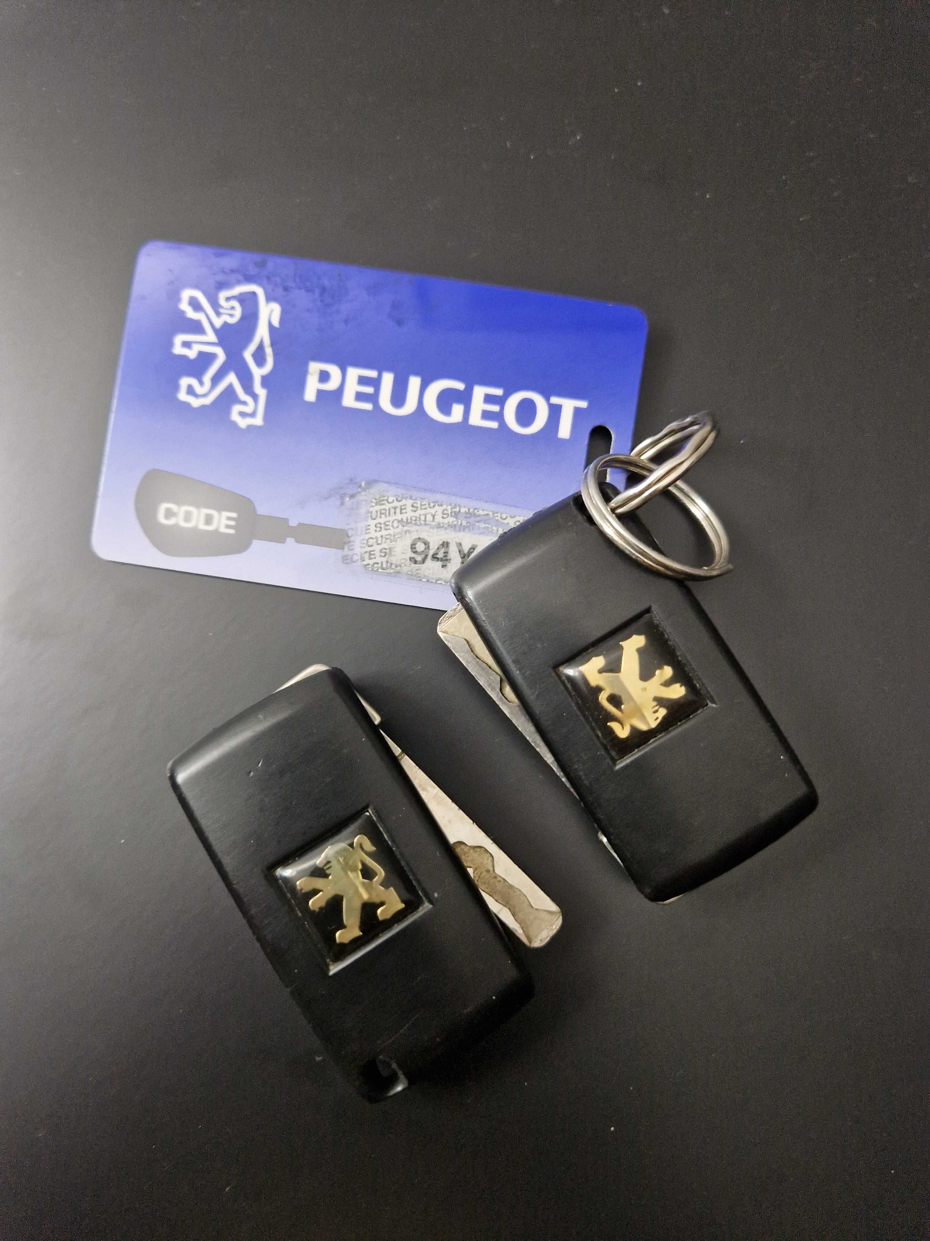 Cheie auto tip briceag pentru Peugeot