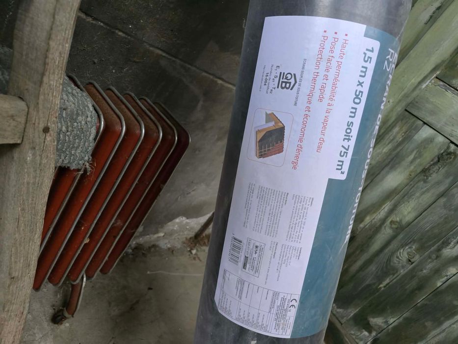 Паропропусклива подпокривна мембрана CADA R2 4 броя, чисто нови