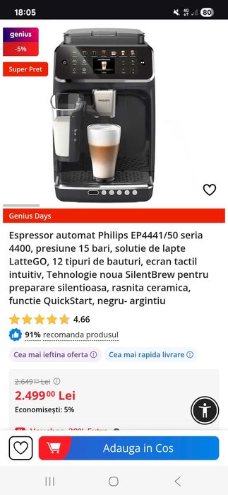 Expresor Philips