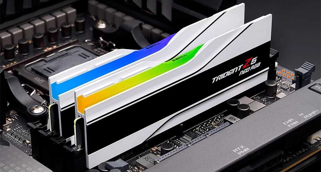 Оперативки от G.Skill - Trident Z5 Neo RGB (2x16) 6400MHz DDR5 White