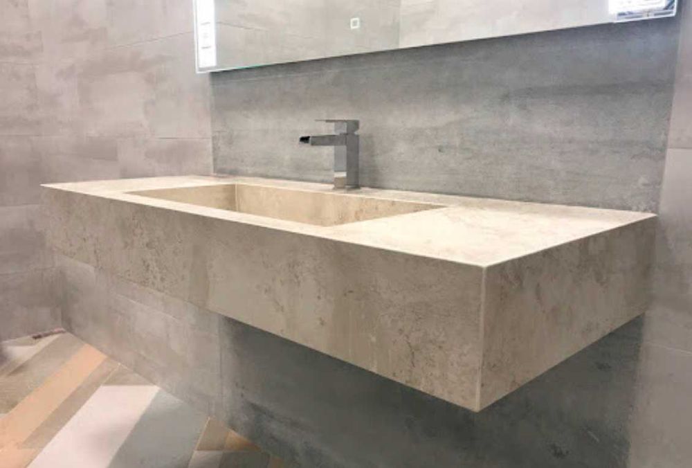 Раковина из керамогранита