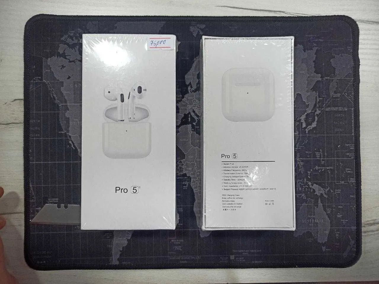 AirPods Pro5 Wite IOS madel Pro5
75 000 сум