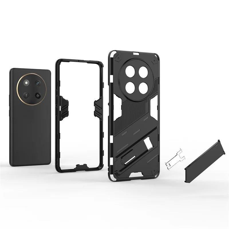 Honor Magic 7 Lite / Punk Armor Удароустойчив кейс гръб със стойка