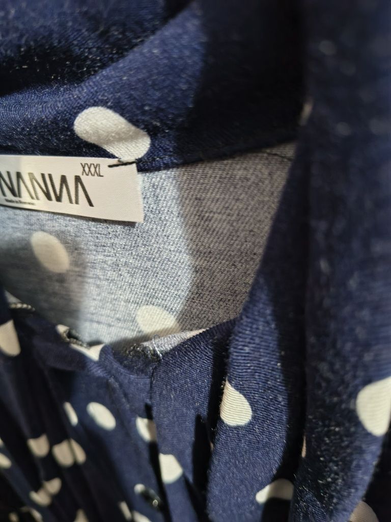 Rochie albastra, noua, marimi XXL, XXXL, XXXXL