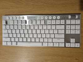 Tastatura mecanica Redragon Horus, low profile, wireless, alba