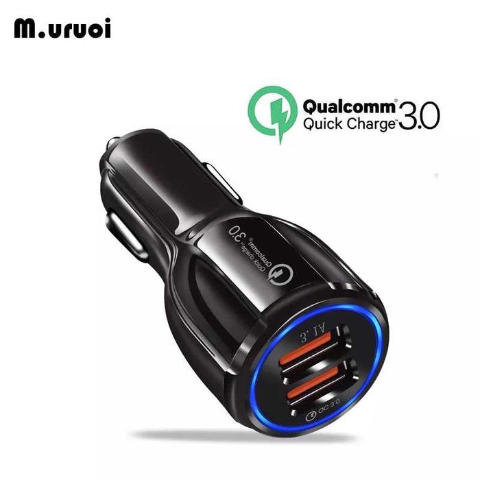 Автомобильное USB зарядное устройство Quick Charge 3,0